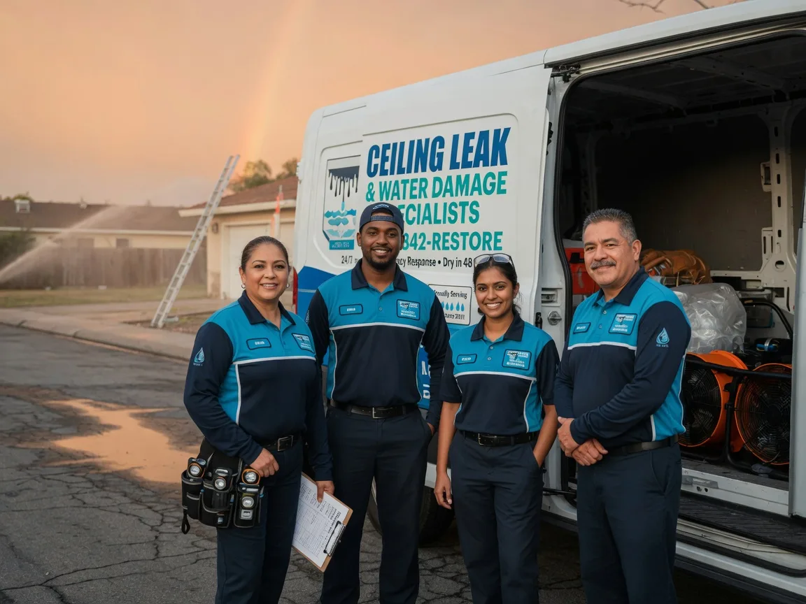 Ceiling Leak Cleanup company in New Millport, PA